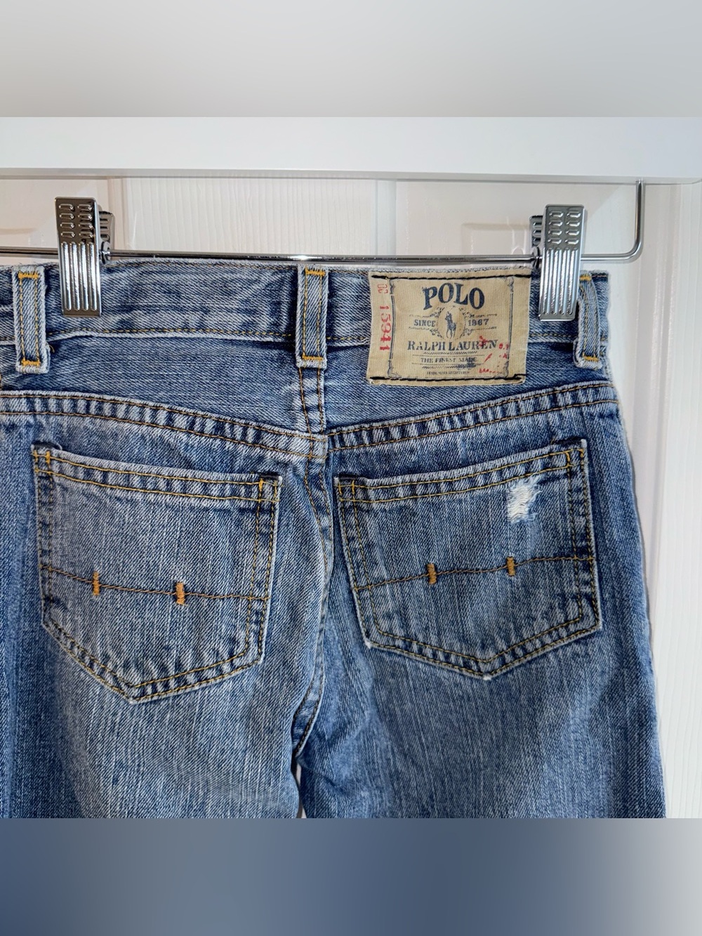Polo Ralph Lauren jeans boys size 7 GUC 100% cotton